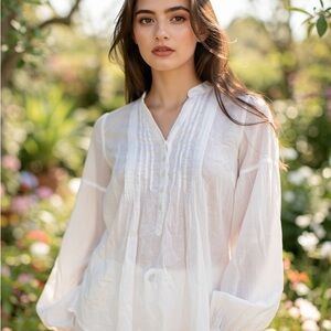 Converse White Blouse for Women
